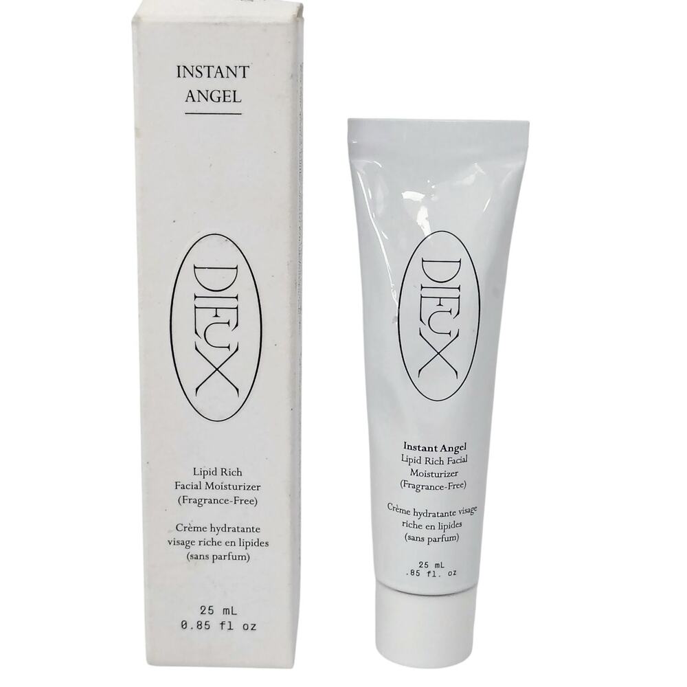 Dieux Lipid Rich Facial Moisturizer Fragrance Free 0.85 oz. Instant Angel